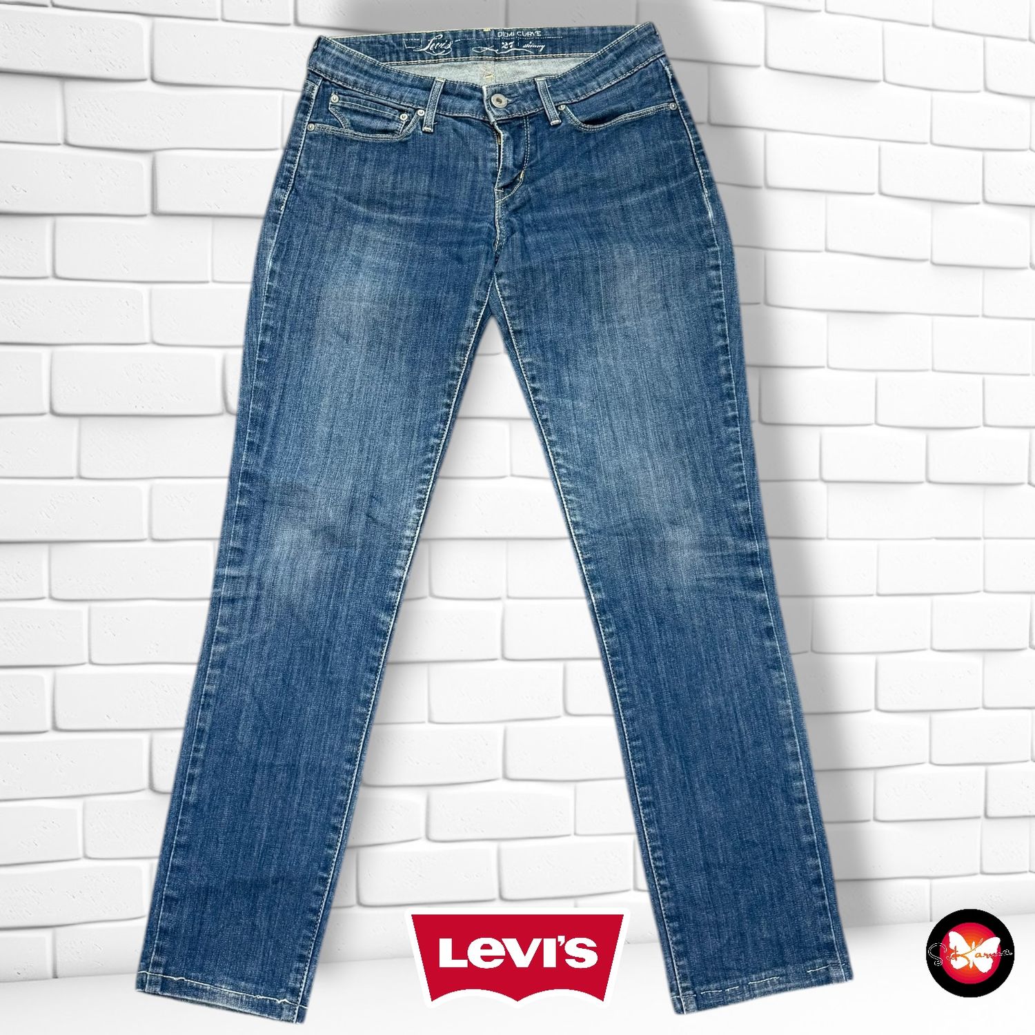 **HOY** Pantalón vaquero LEVI’S DEMI CURVE Talla M (W27)