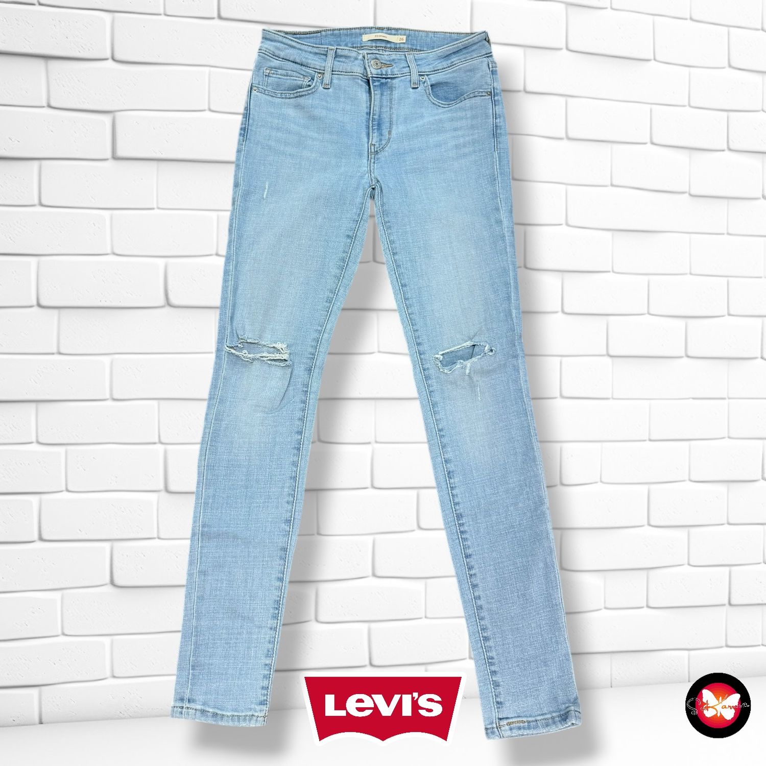 **HOY** Pantalón vaquero LEVI’S 711 SKINNY Talla S (W26)