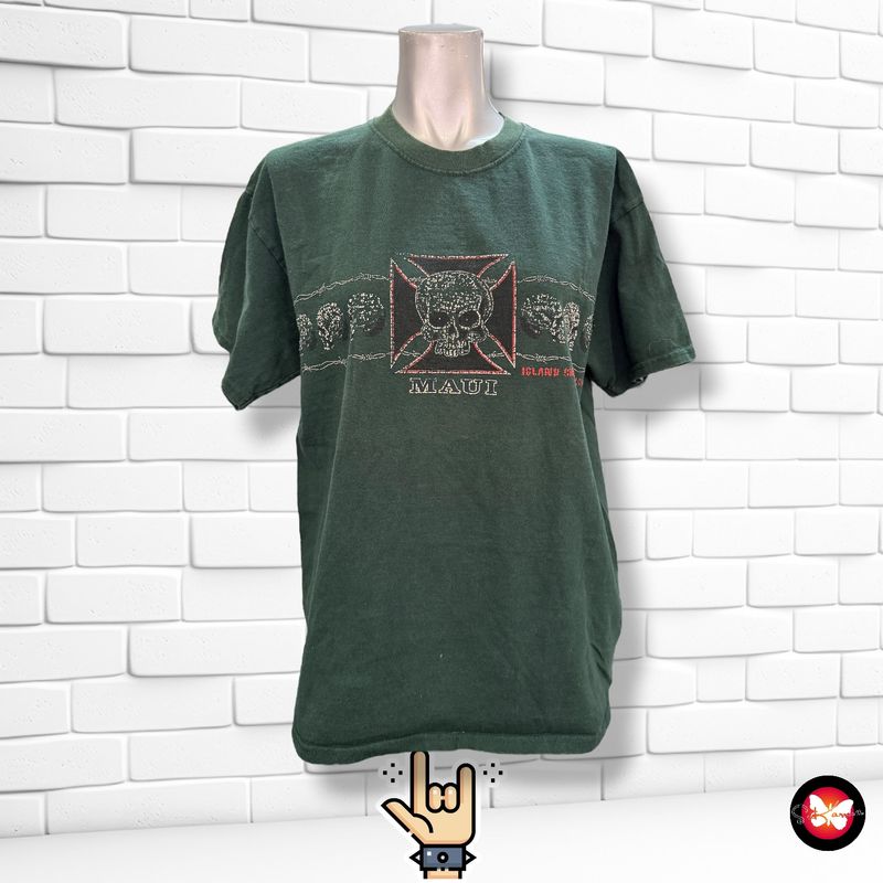 **HOY** Camiseta rock unisex CALAVERA · MAUI Talla S