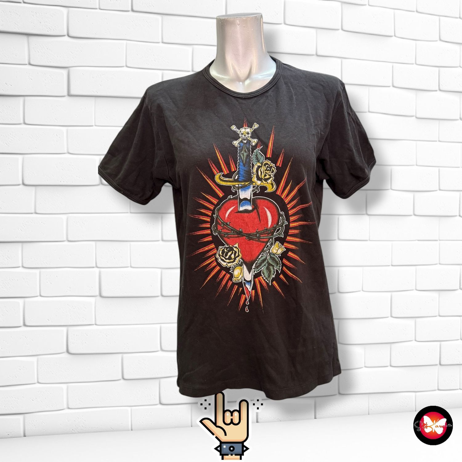 Camiseta rock TATTOO Talla L (pequeña)