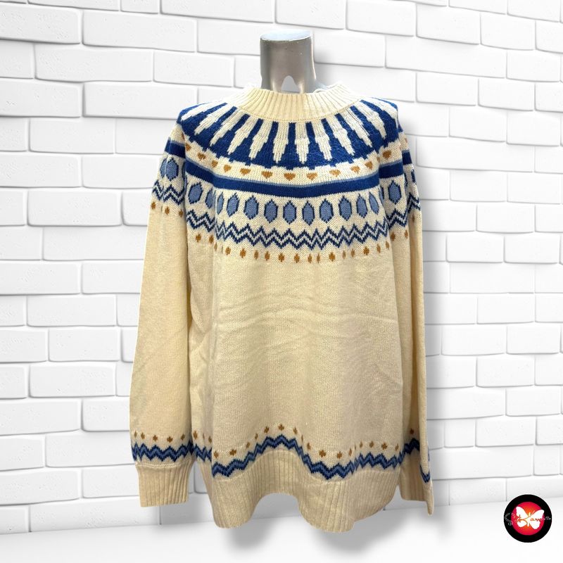 **HOY** Jersey de manga larga tipo vintage YESSICA Talla L/XL