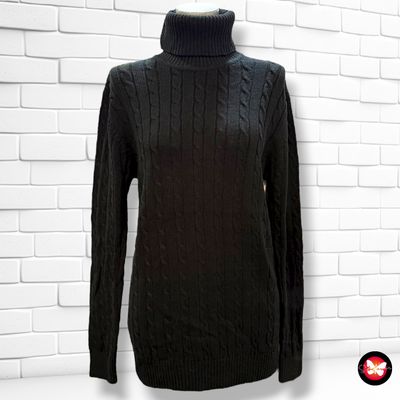 **HOY** Jersey de manga larga y cuello alto Talla M