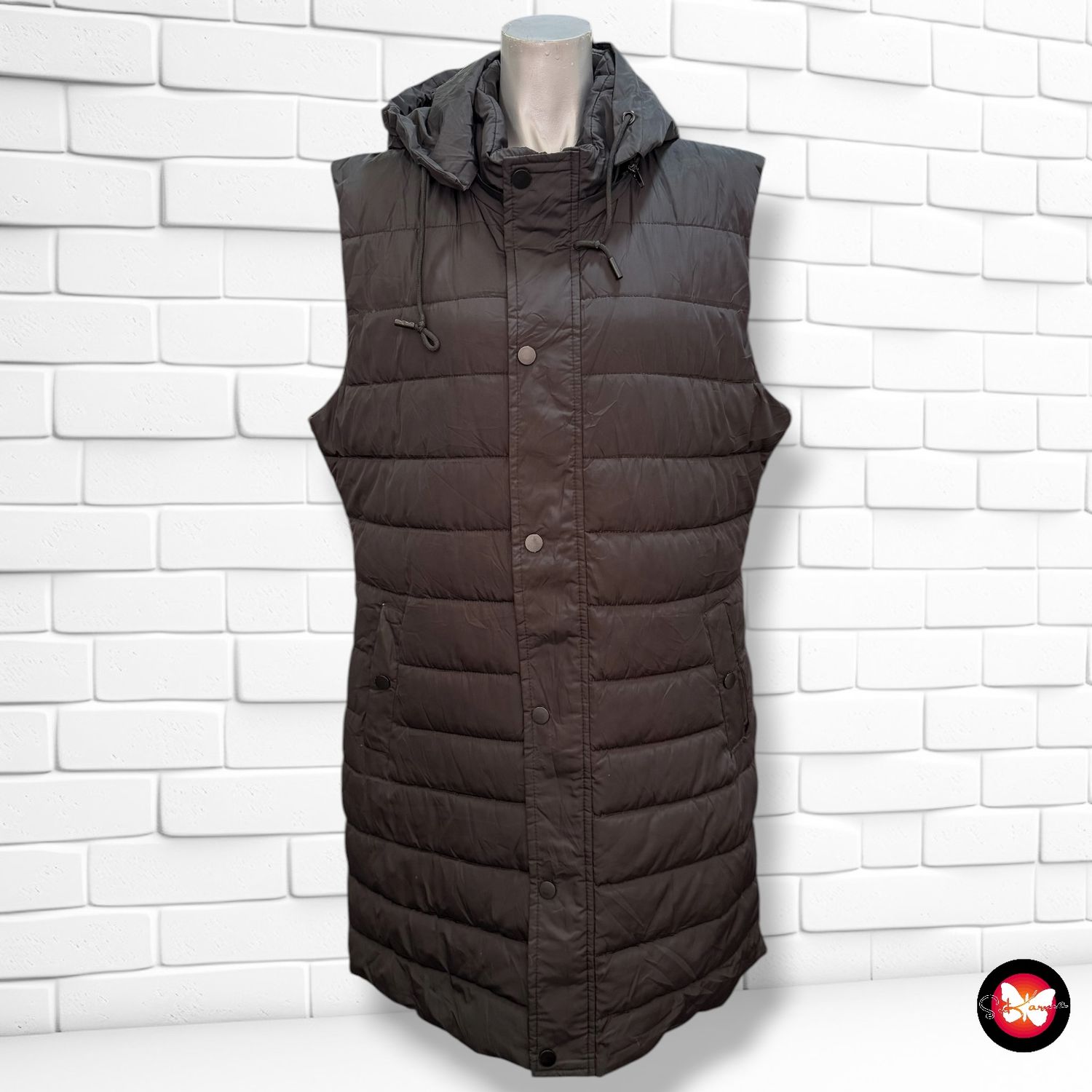 Chaleco largo acolchado Talla L/XL