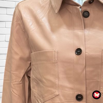 **HOY** Chaqueta sobre camisa de piel sintética ENCUENTRO Talla 40