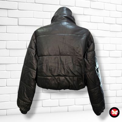 **HOY** Chaqueta acolchada de piel sintética ZARA Talla XS