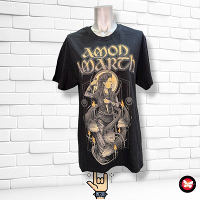 **HOY** Camiseta rock unisex AMOND AMARTH Talla S