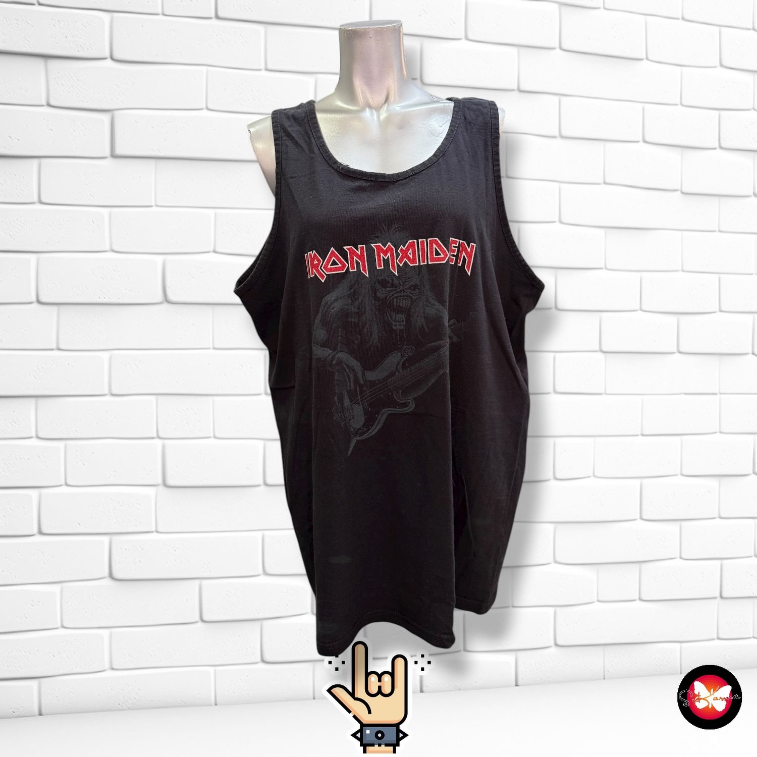 Camiseta rock unisex IRON MAIDEN Talla XXL