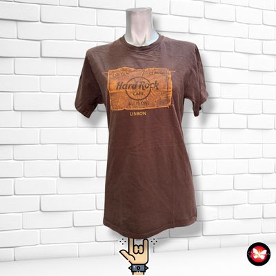 **HOY** Camiseta rock unisex HARD ROCK LISBOA Talla S