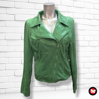 **HOY** Chaqueta biker de antelina Talla S