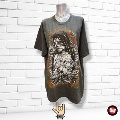 **HOY** Camiseta Rock Unisex “KATRINA” Talla XL