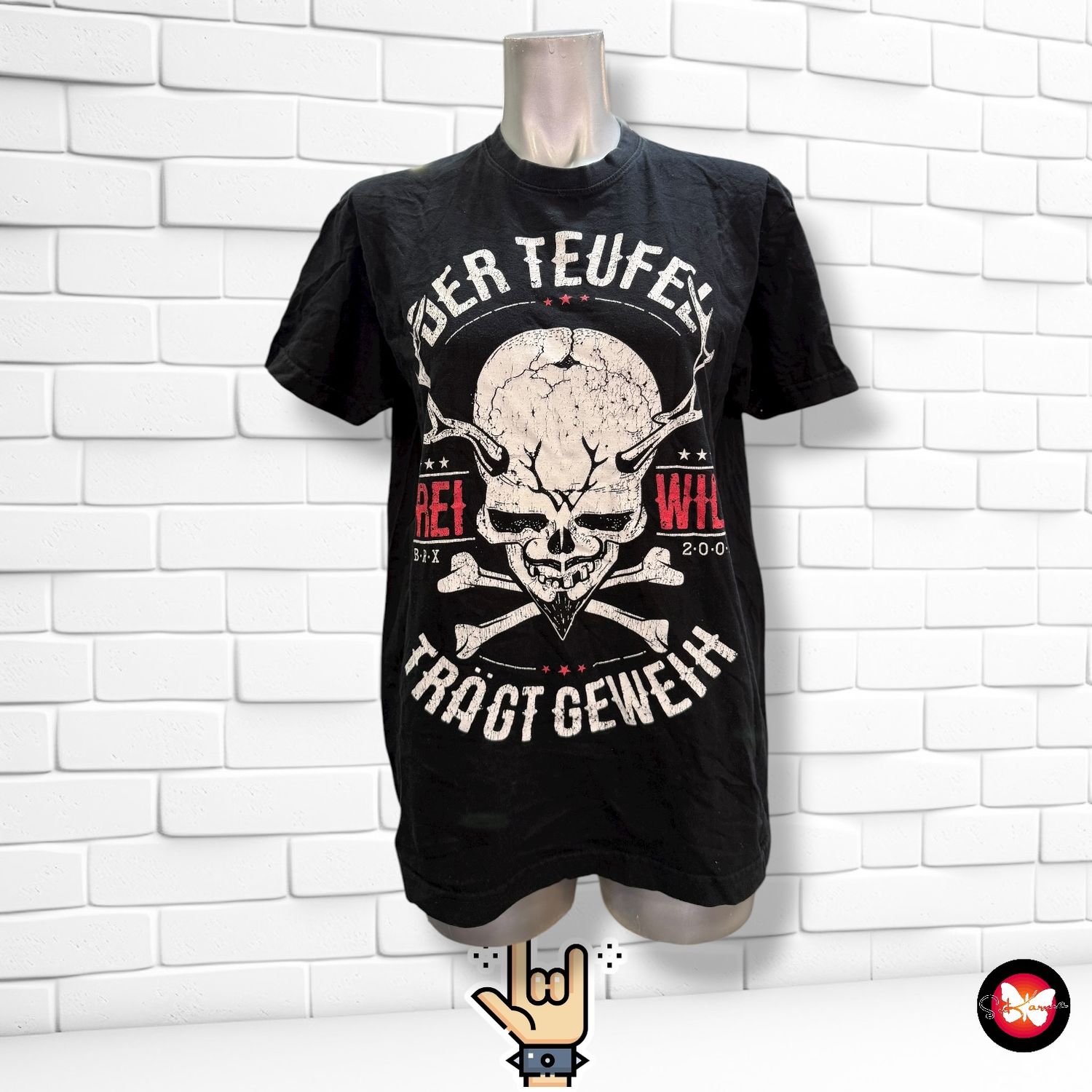 **HOY** Camiseta Rock Unisex FREIWILD Talla S