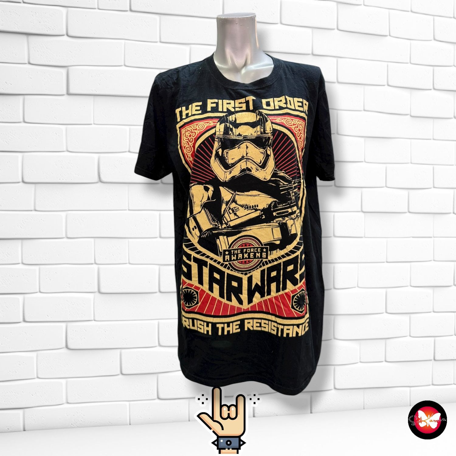 **HOY** Camiseta Rock Unisex STAR WARS Talla M