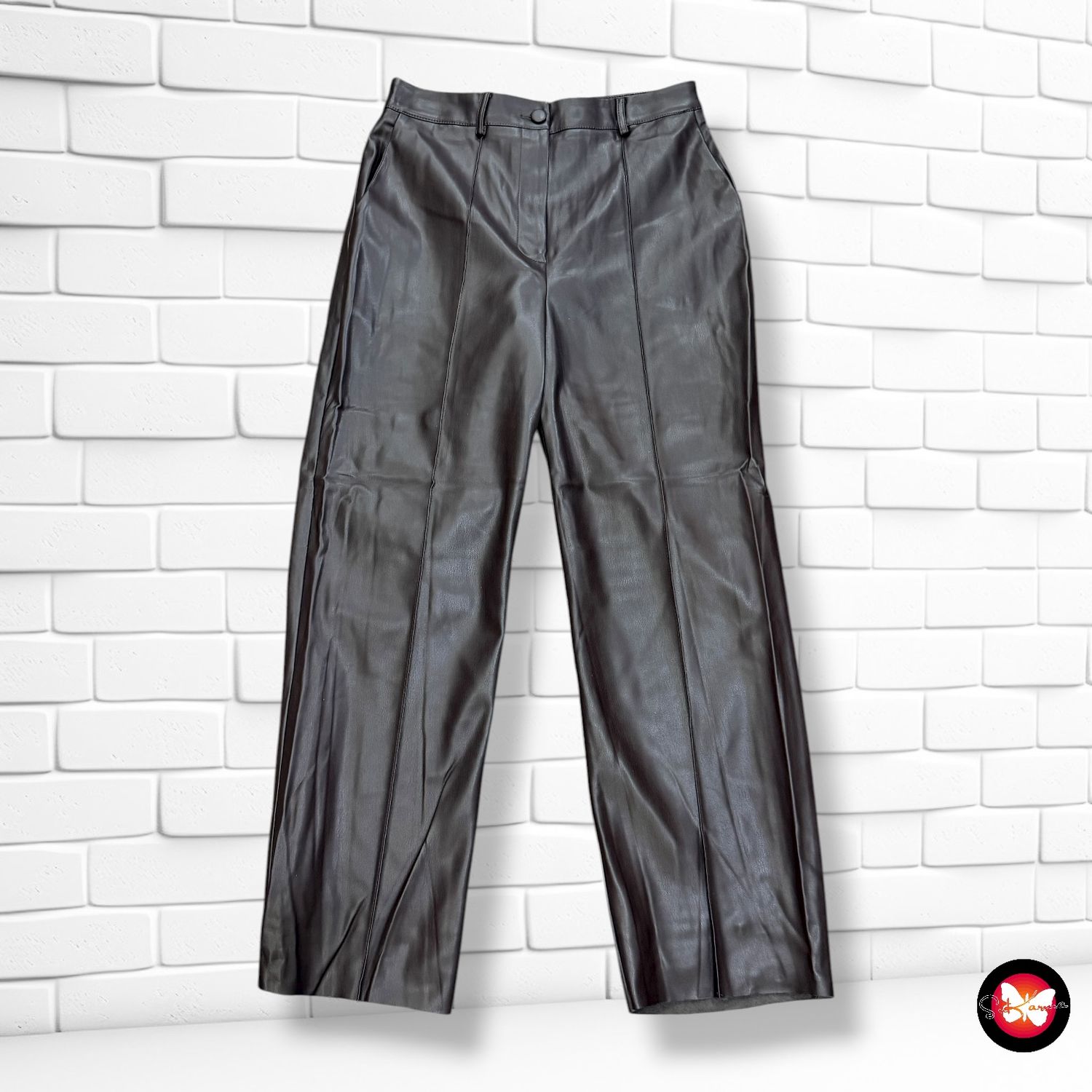 **HOY** Pantalón de piel sintética LOLA LIZA Talla 38