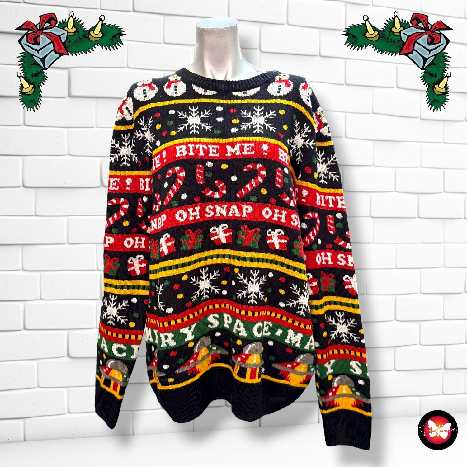 **HOY** Jersey Navideño “NAVECITAS” Talla M (grande)