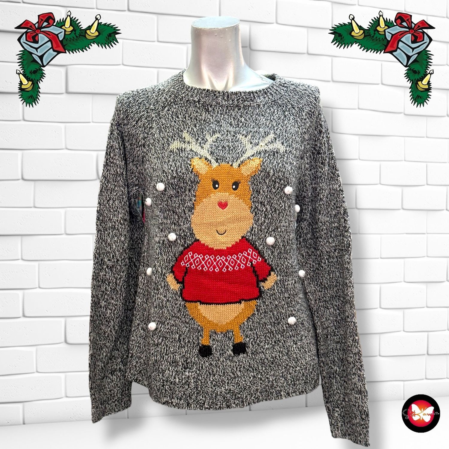 **HOY** Jersey Navideño “RENO” Talla M