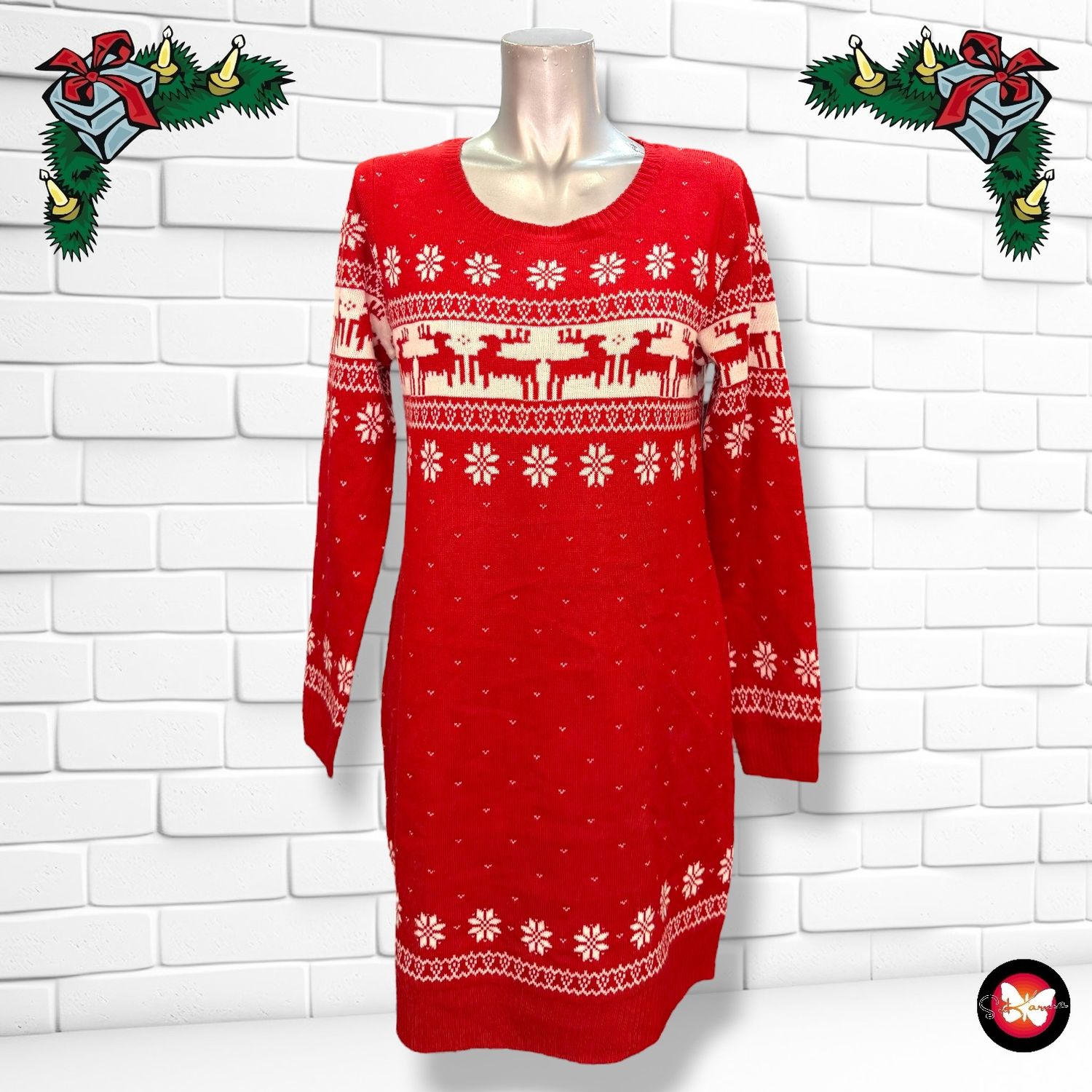 **HOY** MAXI Jersey Navideño Talla S