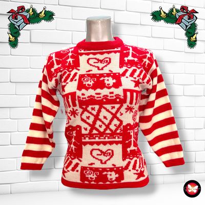 Jersey Navideño Talla 7-8 años