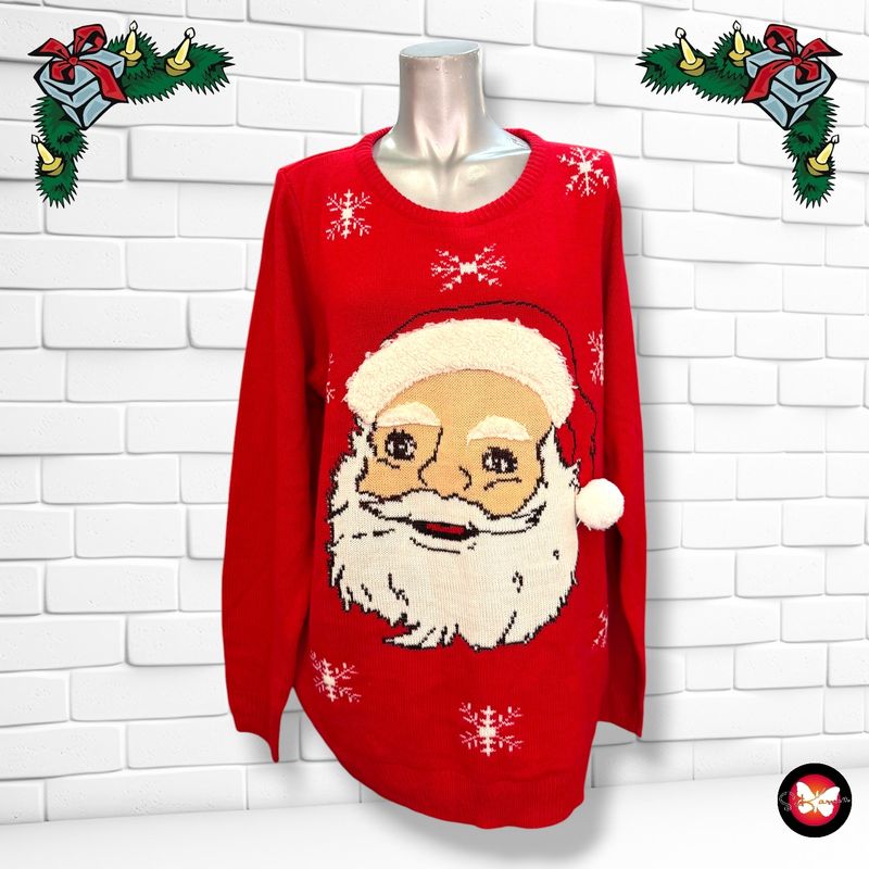 Jersey Navideño &quot;PAPÁ NOEL&quot; Talla L