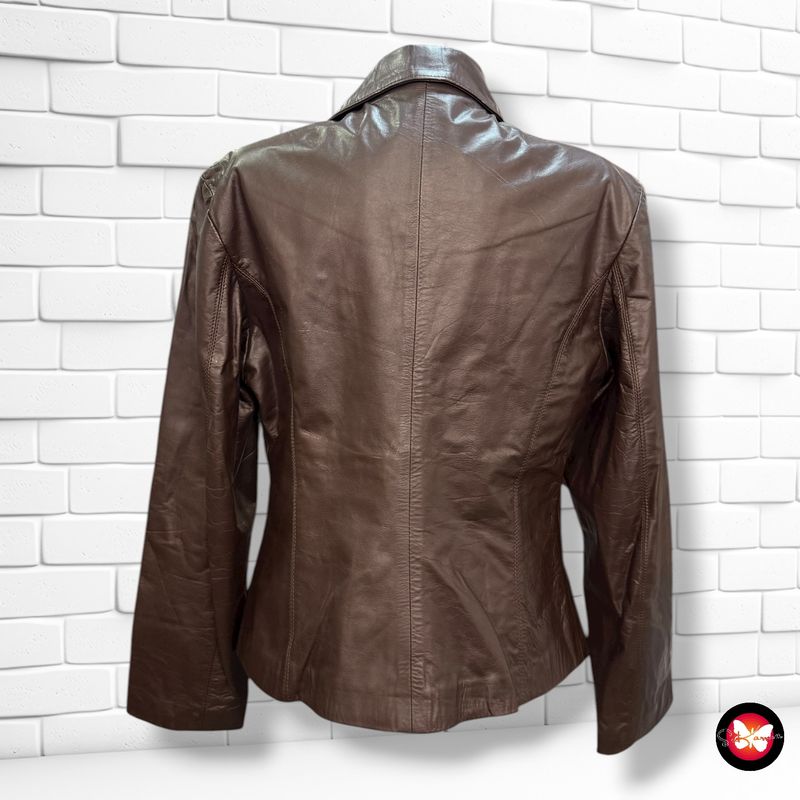 Cazadora de piel JUAN LOPEZ Talla M
