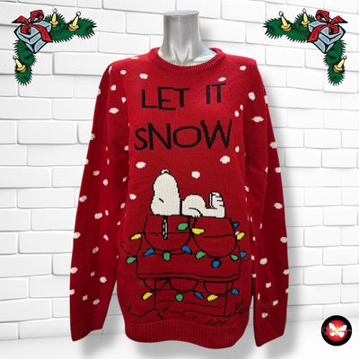 **HOY** Jersey Navideño “SNOOPY” Talla L