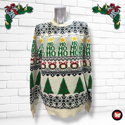 **HOY** Jersey Navideño “ARBOLITOS HOHOHO” Talla M