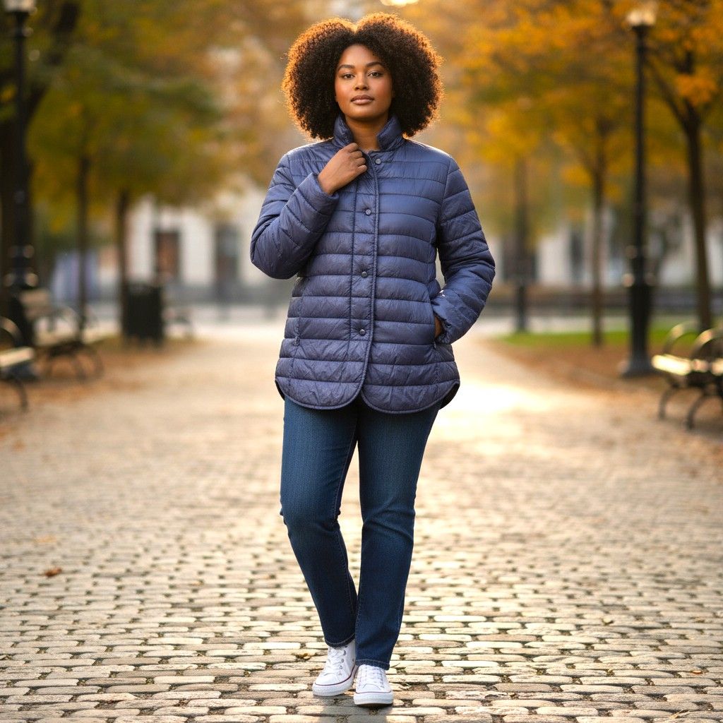 Chaqueta acolchada ligera Talla XL (pequeña)