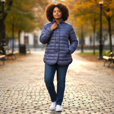 Chaqueta acolchada ligera Talla XL (pequeña)