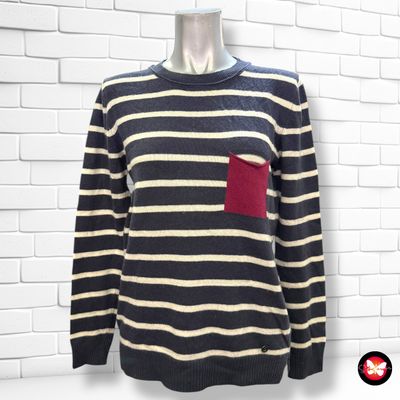 **HOY** Jersey de manga larga de rayas UNITED COLORS OF BENETTON Talla S