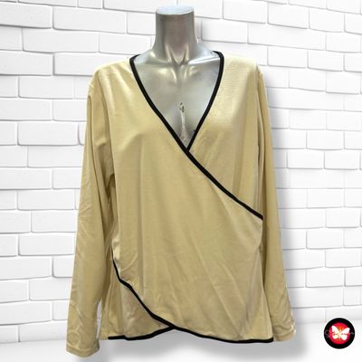 **HOY** Jersey de manga larga cruzado Talla XL