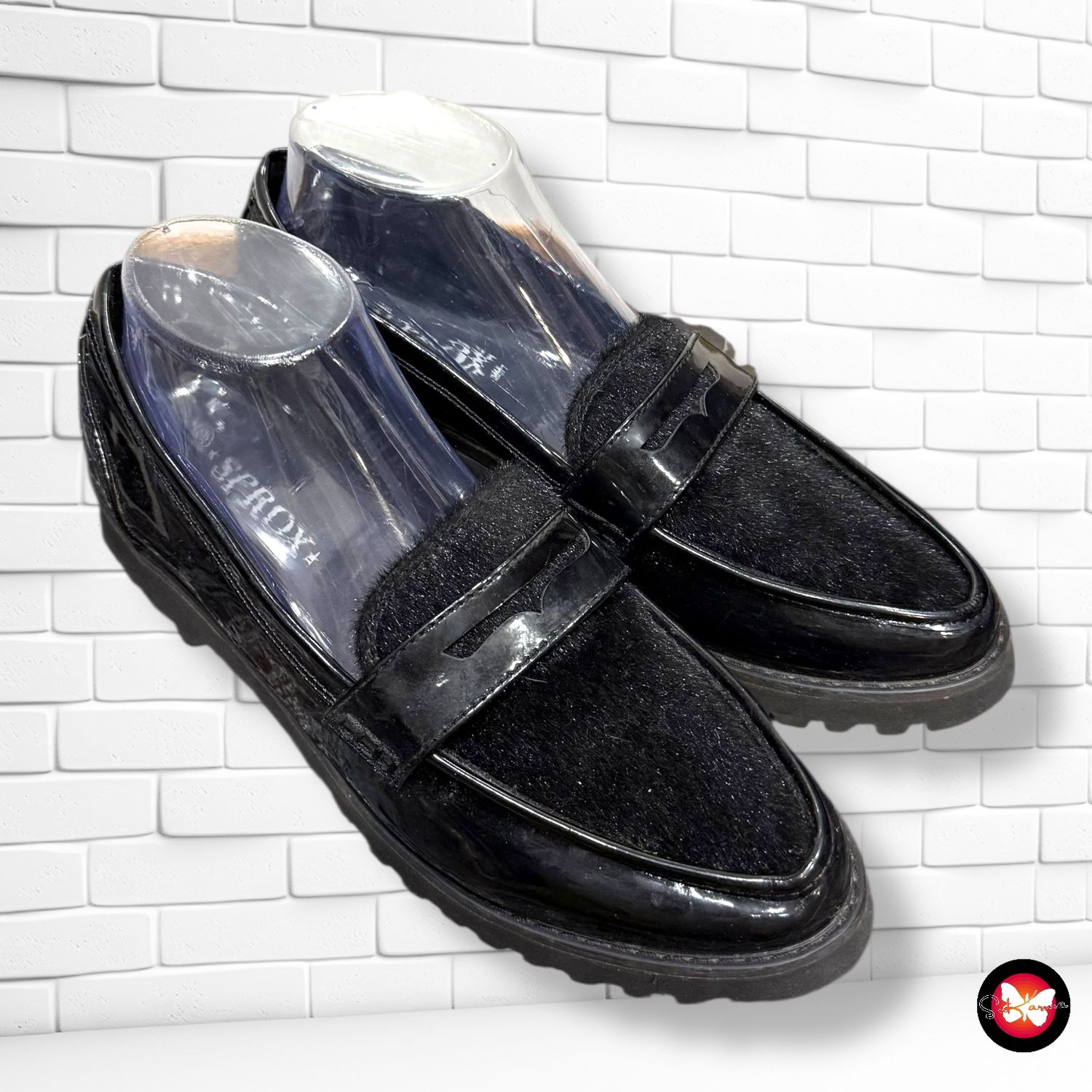 **HOY** Zapatos mocasines con pelo T39