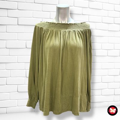 Blusa de manga larga escote barco PIMKIE Talla L