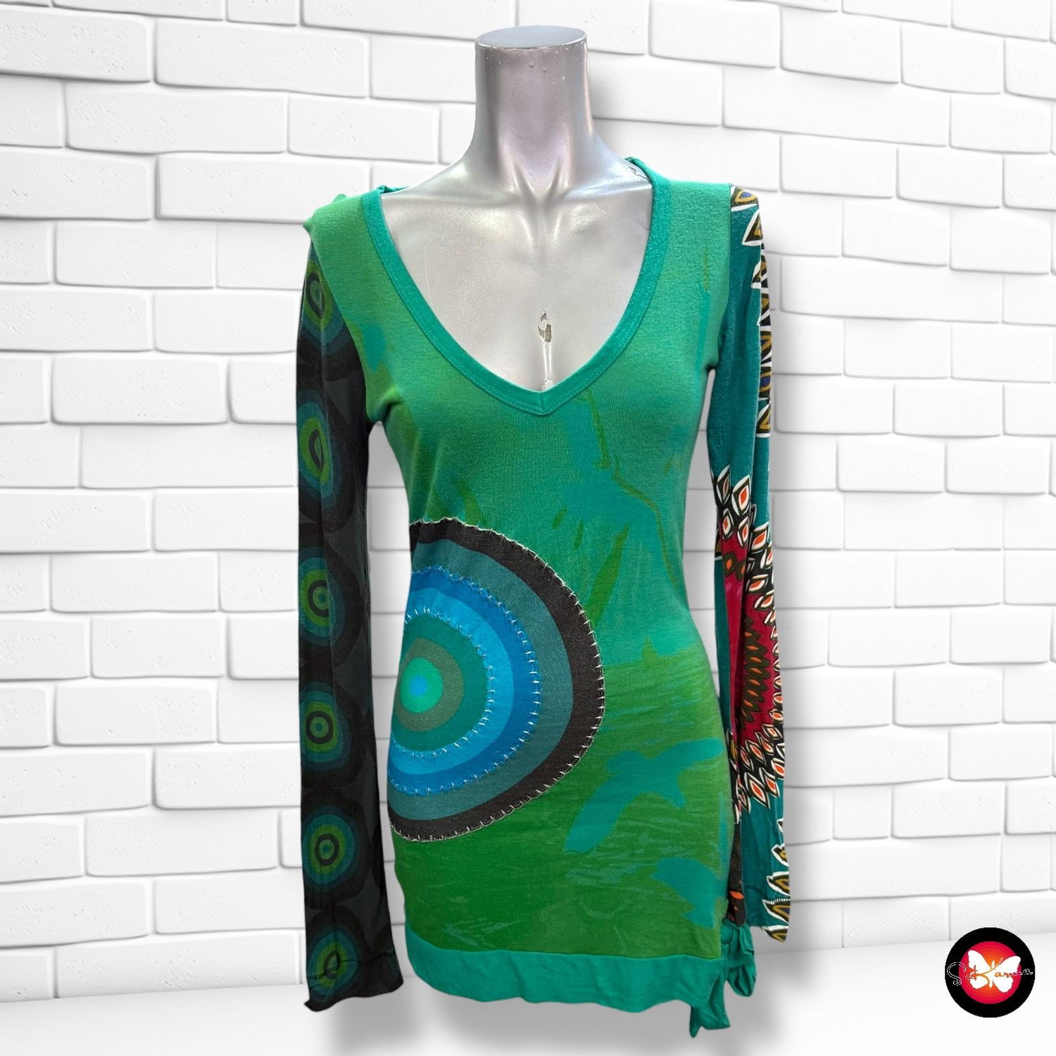 **HOY** Camiseta de manga larga DESIGUAL Talla S