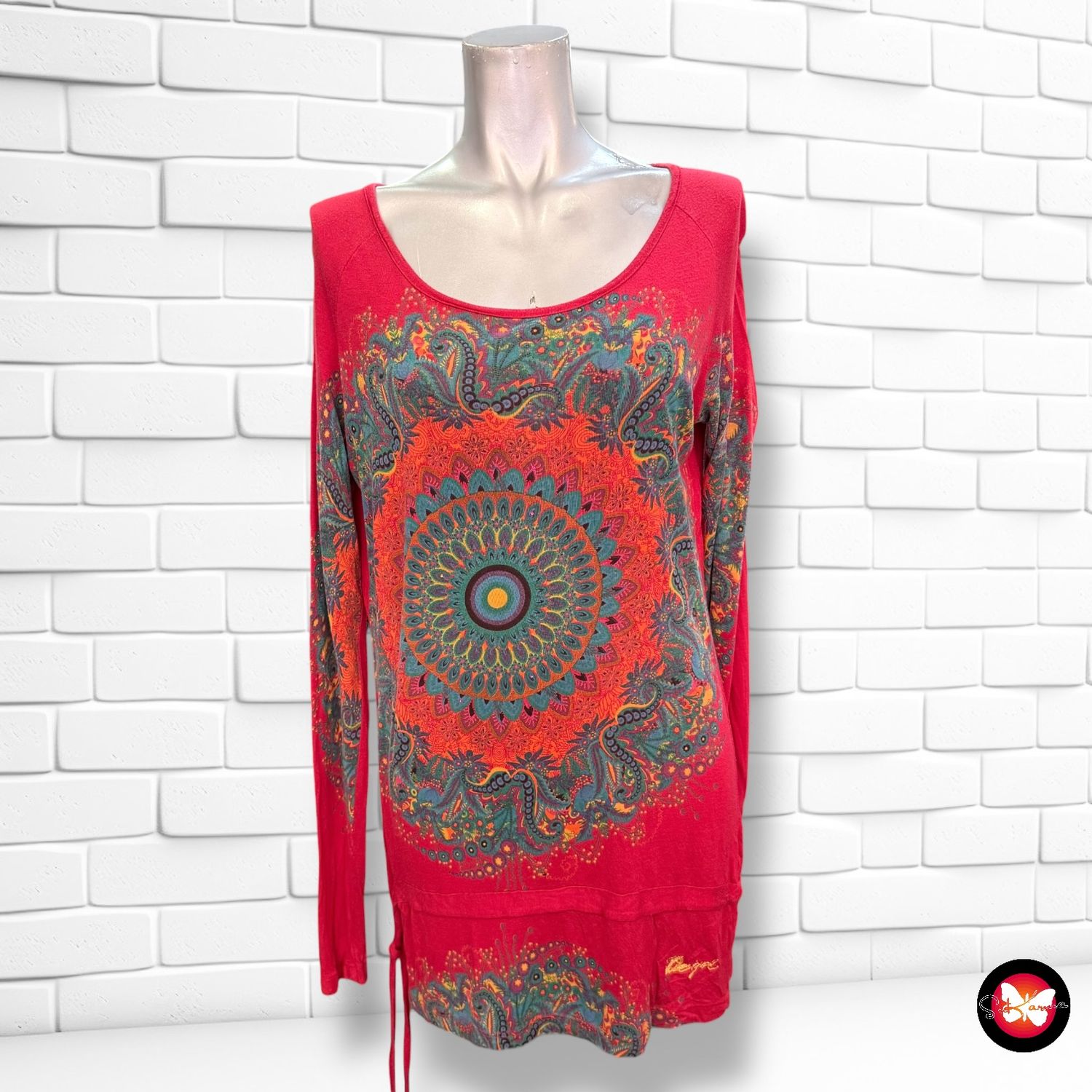 **HOY** Camiseta de manga larga DESIGUAL Talla L