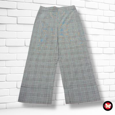 Pantalón de vestir de cuadritos Talla XL