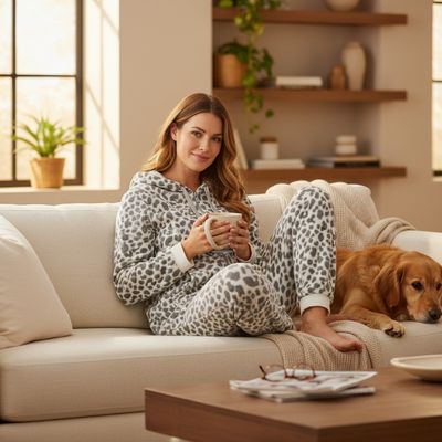 Mono pijama ANIMAL PRINT Talla L