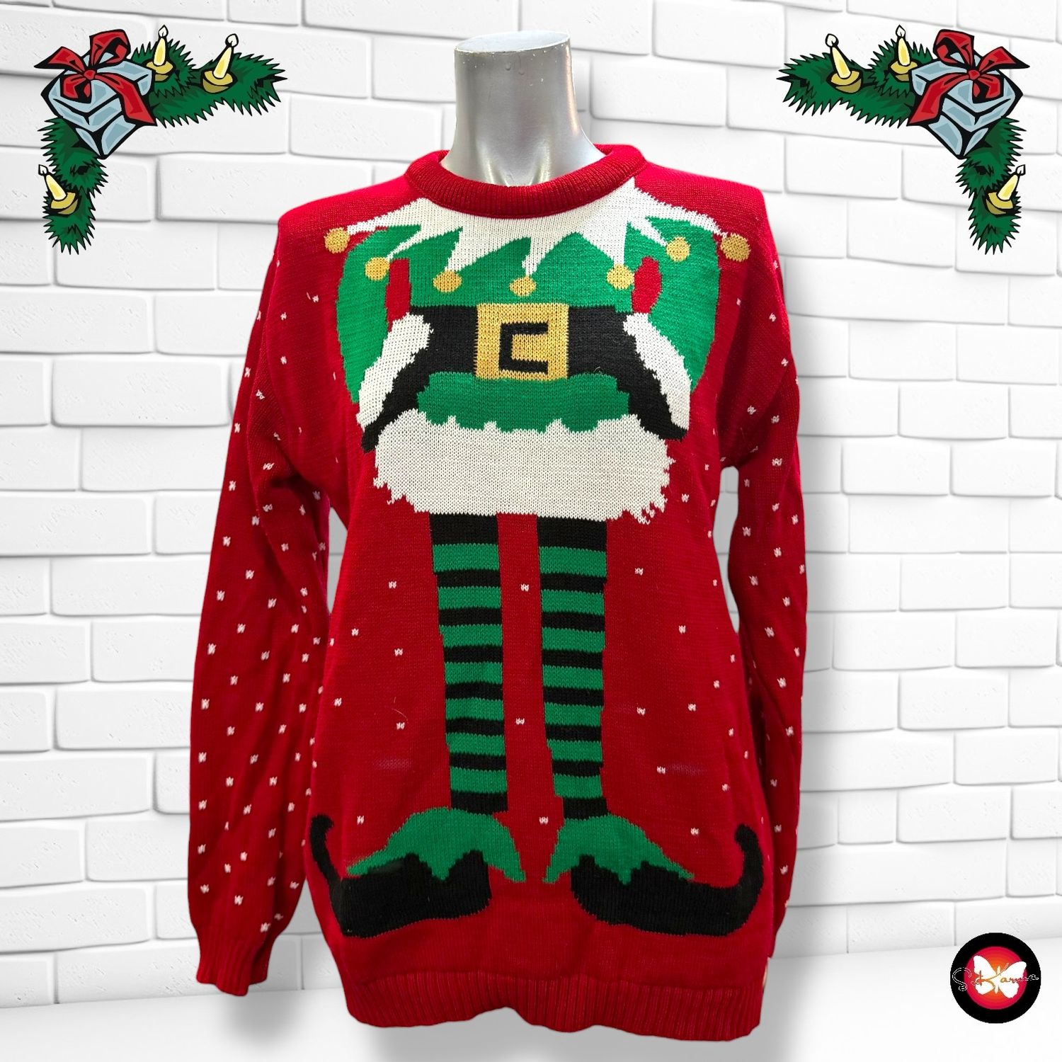 **HOY** Jersey Navideño “ELFO&quot; Talla S