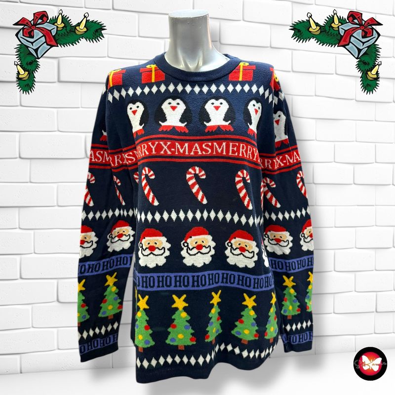 **HOY** Jersey Navideño “PINGÜINOS” Talla S