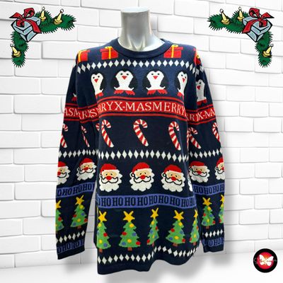 **HOY** Jersey Navideño “PINGÜINOS” Talla S