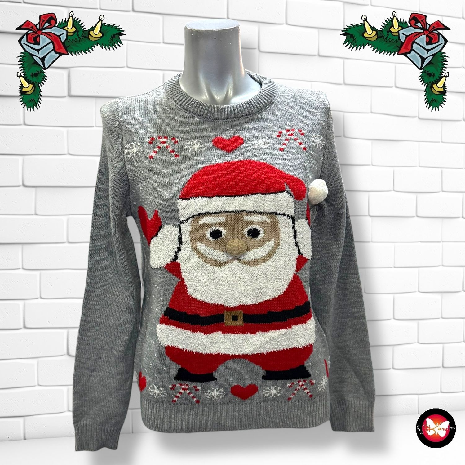 **HOY** Jersey Navideño &quot;PAPÁ NOEL&quot; Talla S