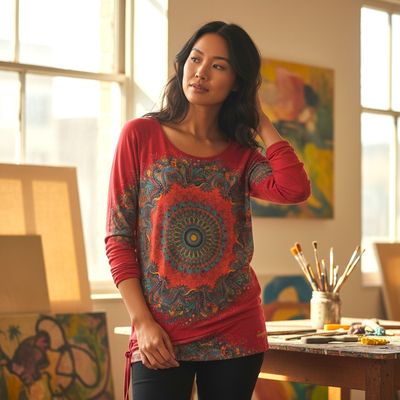 Camiseta de manga larga DESIGUAL Talla L