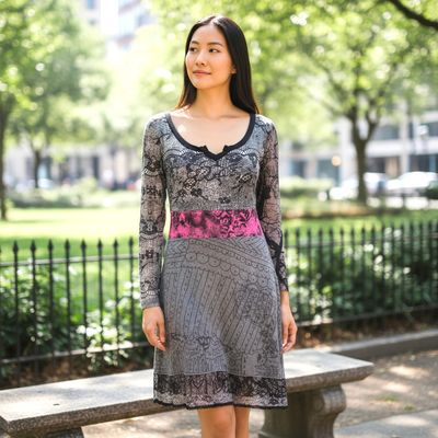 **HOY** Vestido de manga larga DESIGUAL Talla M