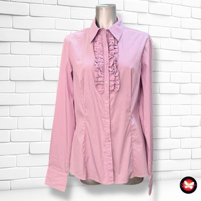 **HOY** Camisa de manga larga con chorreras KOCCA Talla XL (pequeña)