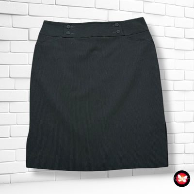 Falda office de rayitas MARKOVA Talla 40 (pequeña)