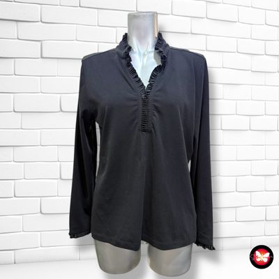 **HOY** Camiseta de manga larga con mini volantitos ATMOS FASHION Talla 42