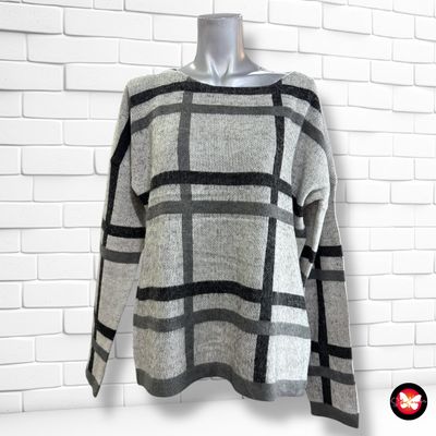 **HOY** Jersey de manga larga de cuadros ONLY Talla L