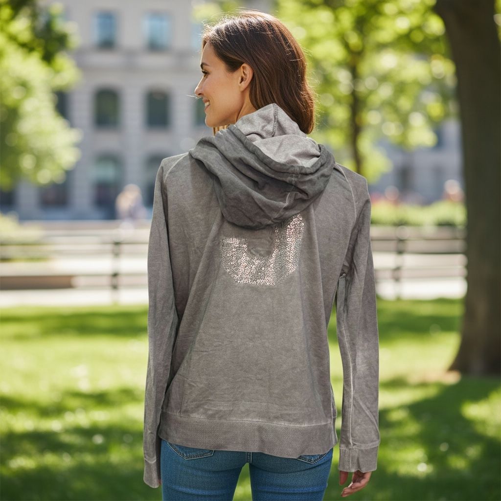 Sudadera con lentejuelas Talla M