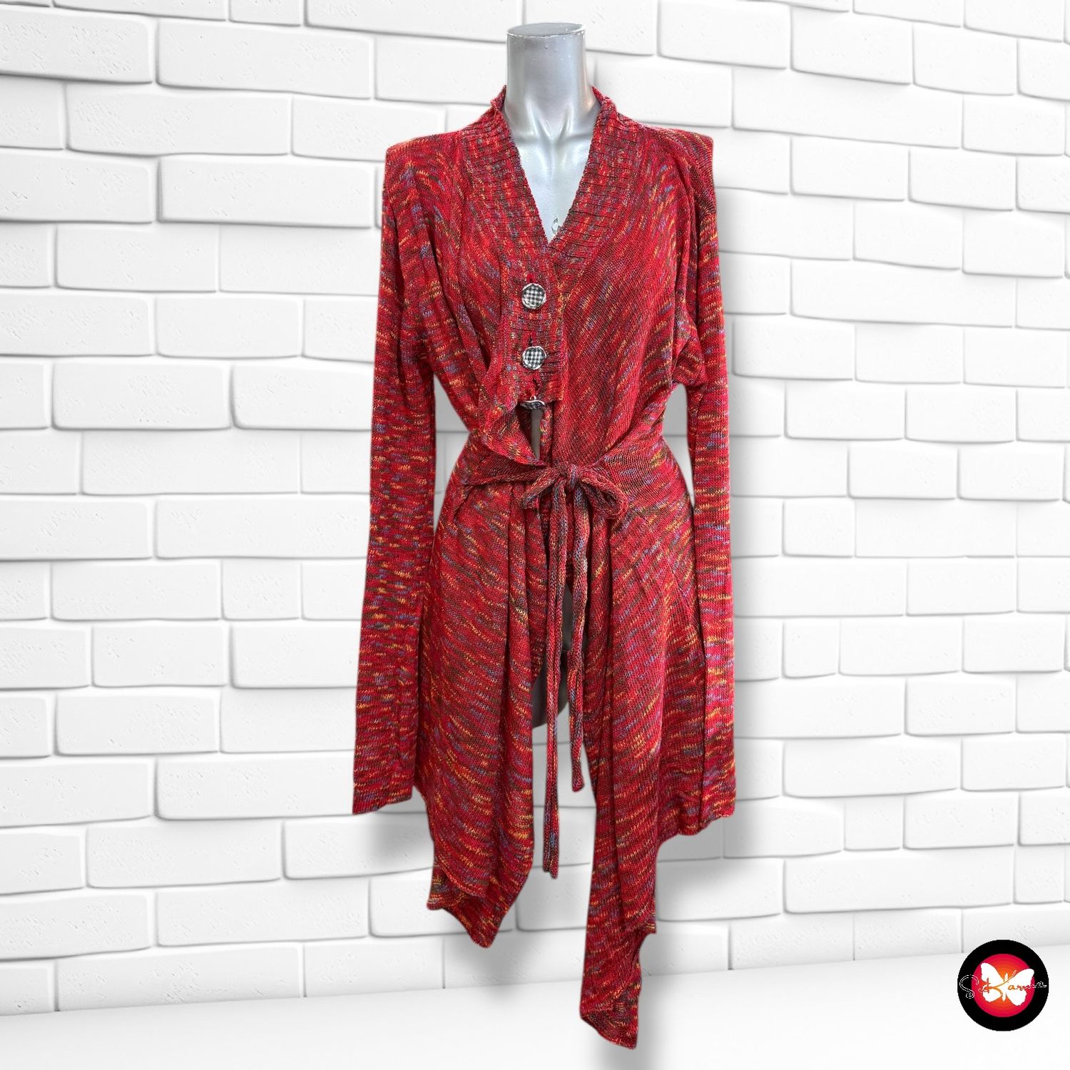 Chaqueta de punto larga KANISKA Talla M/L