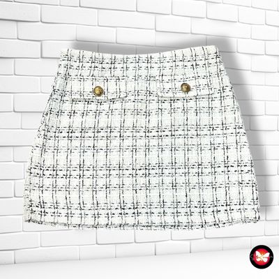 **HOY** Falda tweed SHEIN Talla M