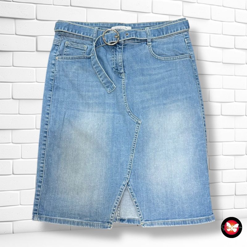 **HOY** Falda vaquera con cinturón LOLA LIZA Talla 40