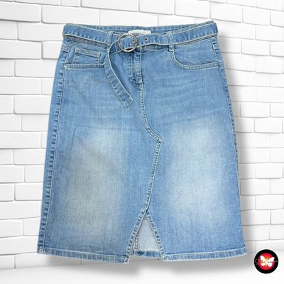 **HOY** Falda vaquera con cinturón LOLA LIZA Talla 40